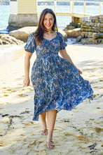 Load image into Gallery viewer, Boho Australia Garrett Dress - Blue Delight
