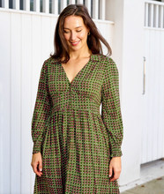 Load image into Gallery viewer, Boho Australia Lanie  Dress Green
