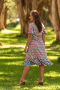 Boho Australia Electra Dress - Dreamy Peasant Style with Tassels