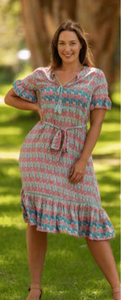 Boho Australia Electra Dress - Dreamy Peasant Style with Tassels